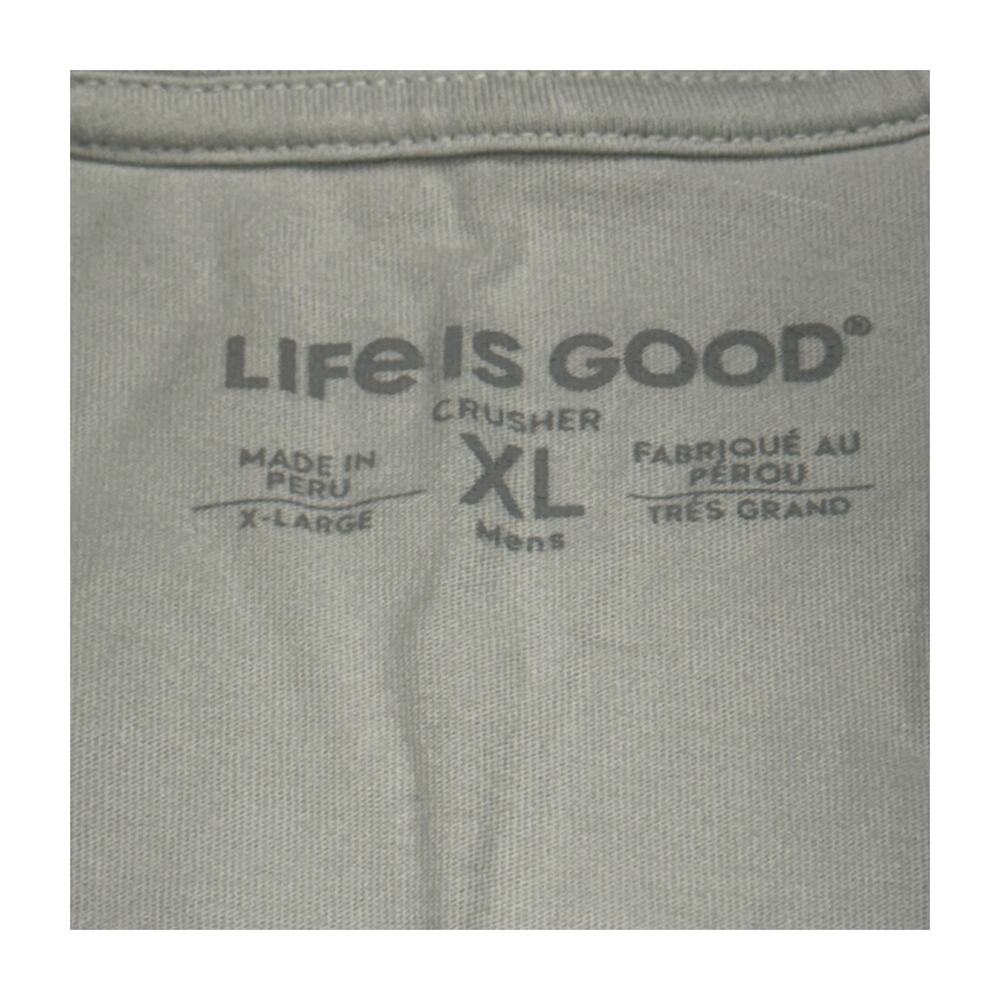 Life is Good Crusher Baseball Pastime Graphic Tee Mens XL White - Picture 4 of 9